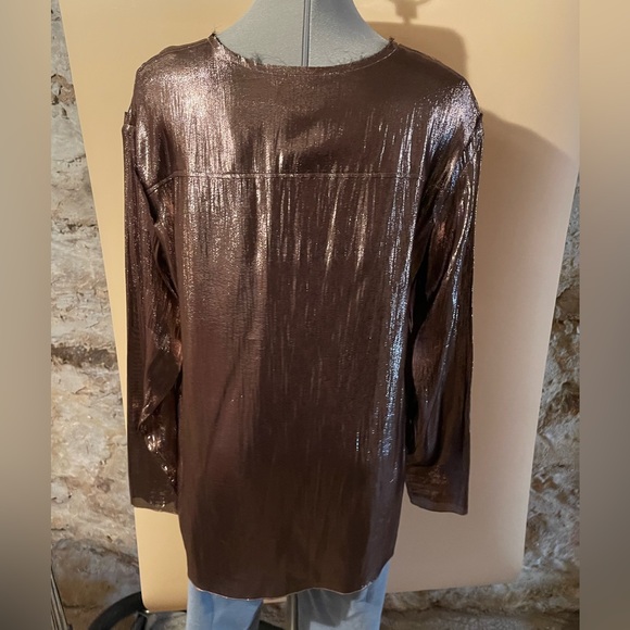 Lanvin Metallic Blouse - Picture 6 of 10